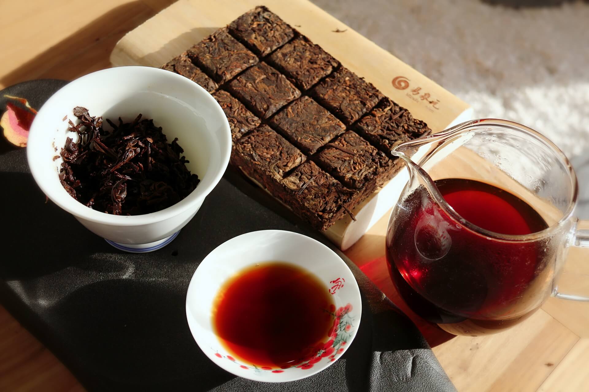 Ripe puerh tea (熟茶)